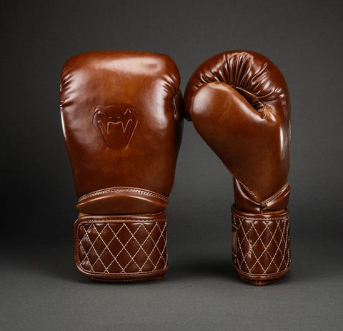 Boxing Gloves - Venum - 'Impact Classic Shiny Havana' - Brown