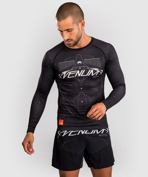 Rash Guard - Venum 'Eclipse' - lange ærmer - sort