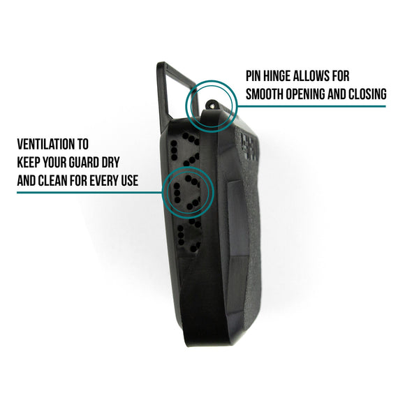 Etui til tandbeskytter - Sisu mouthguard case - sort