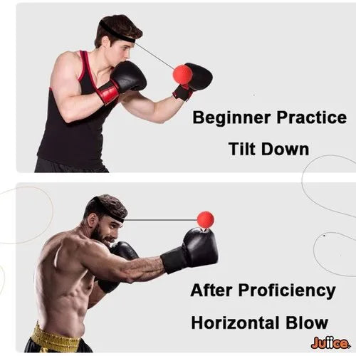 Bokseredskab - Hayabusa - 'Reflex Ball Kit' - Sort/Rød