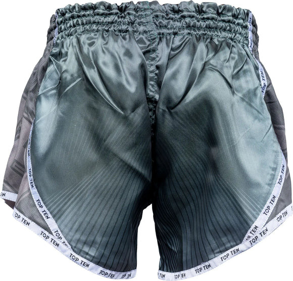 Kickboxing Shorts - TOP TEN - 'Vectory' - Grøn