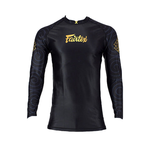 Rash Guard - Fairtex - 'RG6' - Sort