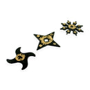 Attrapvåben - Nippon Sport - 'Shuriken' - Sort