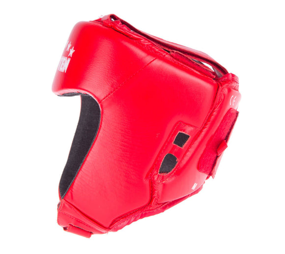 Boksehjelm - TOP TEN - IBA godkendt - Rød mærkat