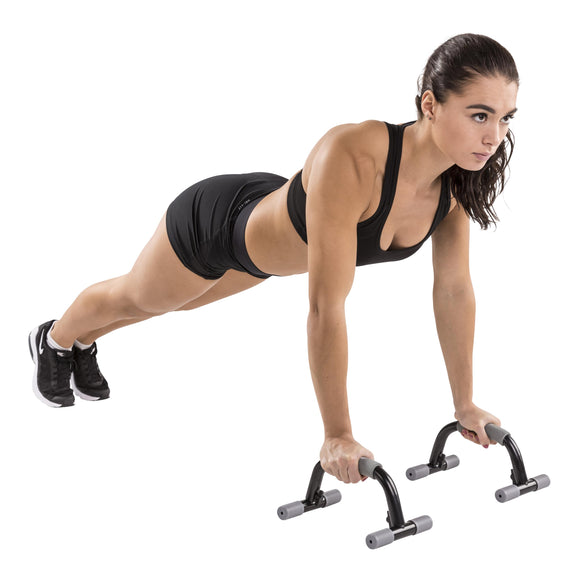Push Up Bars - Tunturi - Sort