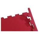 Puzzle Tatami Måtte - Tunturi - 'Karate' - Rød-Sort