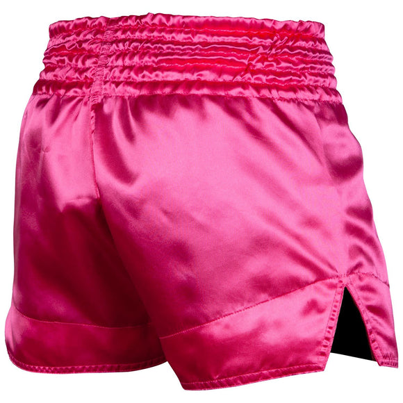 Muay Thai Shorts - Venum - 'Classic' - Pink-Hvid