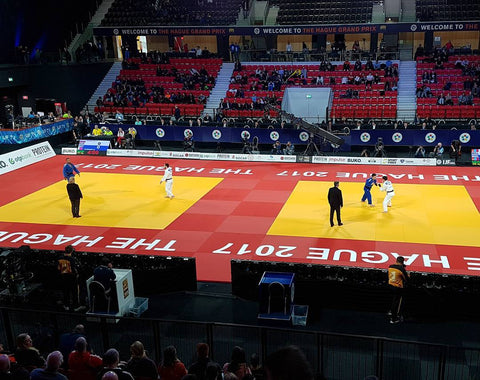 Tatami Måtte - Agglorex - 'OLYMPIC 5cm' - Olympisk - 1x1 m