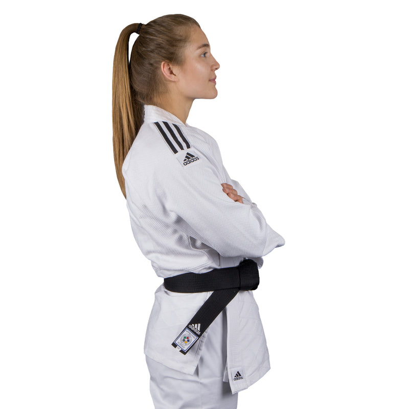 Judo Uniform  - Adidas Judo - 'Training J500' - Hvid-Sort