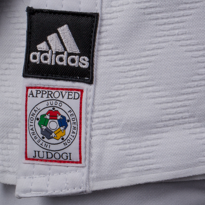 Judo Uniform  - Adidas Judo - 'Champion 2.0' - Regular Fit - Hvid