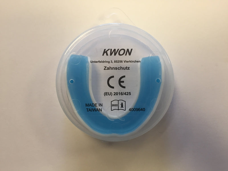 Tandbeskytter - Kwon - 'Gel' - hvid/blå