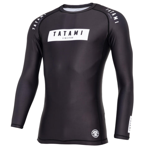 Rashguard - Tatami Fightwear - 'Athlete' - Langærmet - Sort