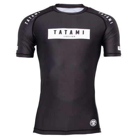 Rashguard - Tatami Fightwear - 'Athlete' - Kortærmet - Sort