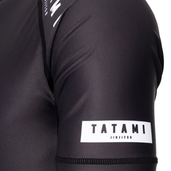 Rashguard - Tatami Fightwear - 'Athlete' - Kortærmet - Sort