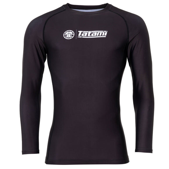 Rashguard - Tatami Fightwear - 'Impact' - Langærmet - Sort