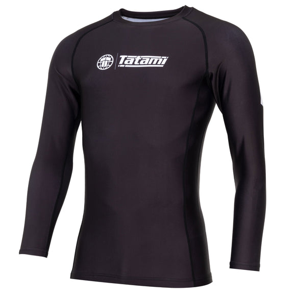 Rashguard - Tatami Fightwear - 'Impact' - Langærmet - Sort