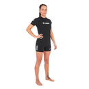 Rash Guard - Dame - Tatami Fightwear - 'Impact' - Kortærmet - Sort