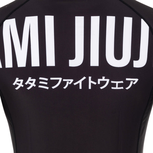 Rashguard - Tatami Fightwear - 'Impact' - Kortærmet - Sort