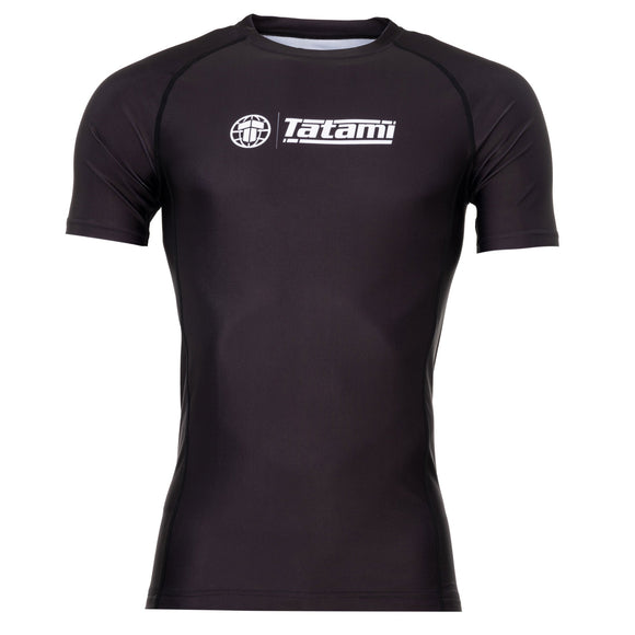Rashguard - Tatami Fightwear - 'Impact' - Kortærmet - Sort