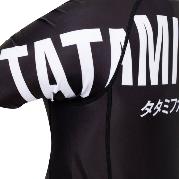 Rashguard - Tatami Fightwear - 'Impact' - Kortærmet - Sort