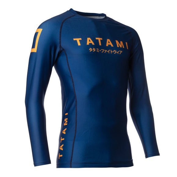 Rashguard - Tatami Fightwear - 'Katakana' - Langærmet - Navy