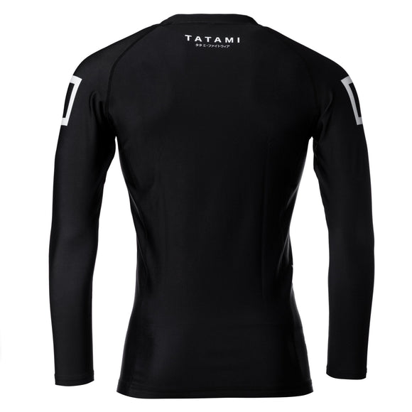 Rashguard - Tatami Fightwear - 'Katakana' - Langærmet - Sort
