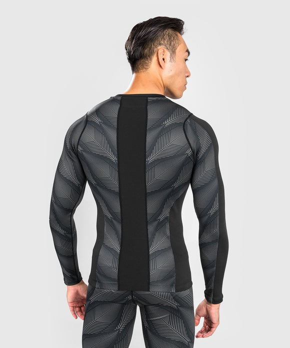 Rash Guard - Venum - 'Phantom' - Langærmet  - Sort-Rød
