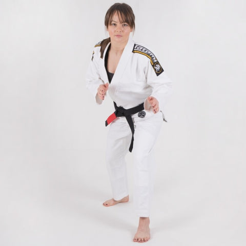 BJJ GI - Tatami - Nova Absolute White - Dame - Hvid