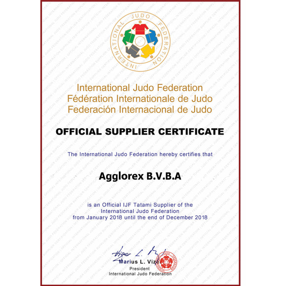 Tatami Måtte - Agglorex - 'Traditional Judo 4cm' - Standart - 1X2M