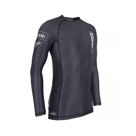 Rash Guard - Tatami Fightwear - 'Kanagawa' - Sort