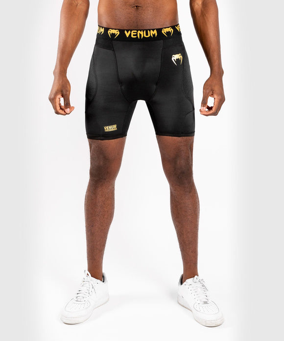 Compression Shorts - Venum - 'G-Fit' - Black/Black