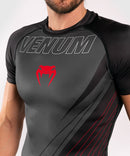 Rash Guard - Venum - 'Contender 5.0' - Korte ærmer - Sort-Rød