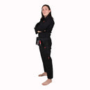 BJJ gi - Ladies Estilo 6.0 Black & Black - Sort / Sort
