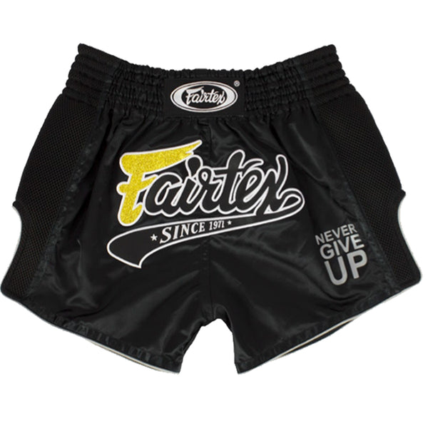 Muay Thai Shorts - Fairtex - 'BS1708' - Sort