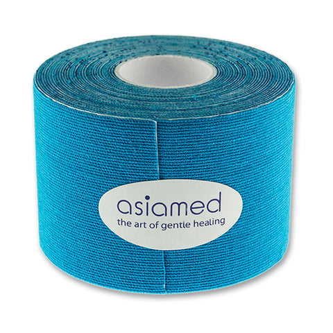 Kinesiologitape - Asiamed - 5cm x 5m - Blå