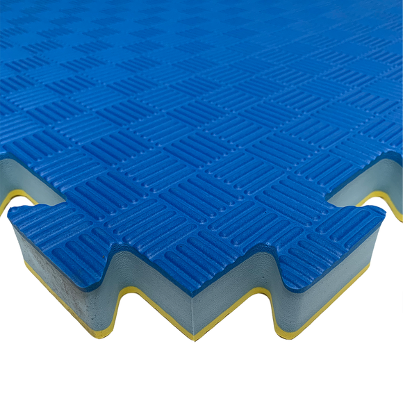 Tatami Måtte - Nippon Sport - 2.5 cm - Blå-Gul