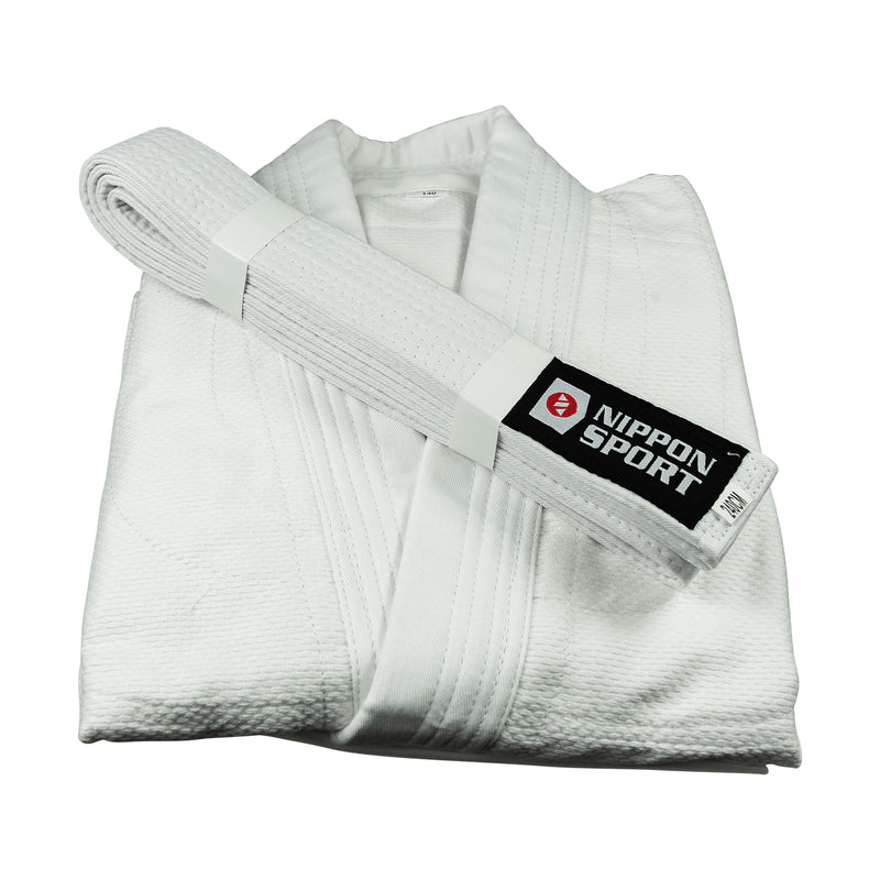 Judo Uniform  - Nippon Sport - 'Tiger' - Hvid
