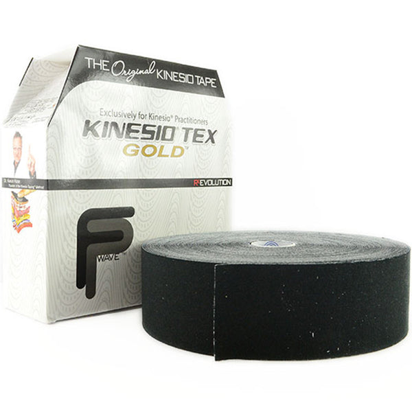 Kinesiotape - Kinesio Tex - 'Tex Gold FP 31,5m' - 5CM - Sort