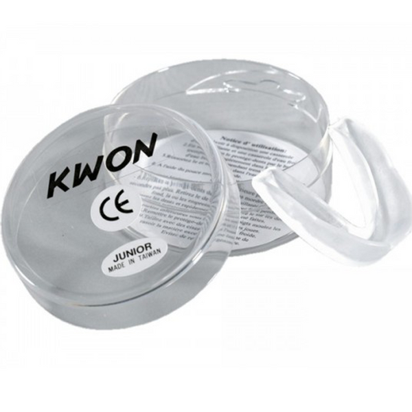 Tandbeskytter - KWON - Standard med etui - Junior - Hvid