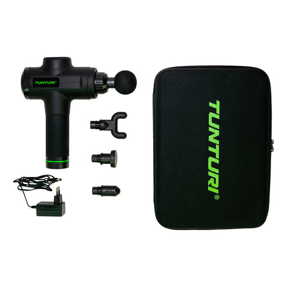 Massagepistol - Tunturi - 'Massage gun' - Sort