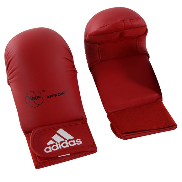 Kamphandske - Adidas - WKF - Rød