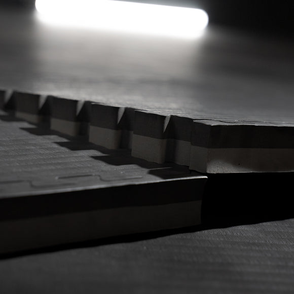 Puzzle mat - Nippon Sport - Black/Grey - 4-pack - 50 x 50 x 4 cm