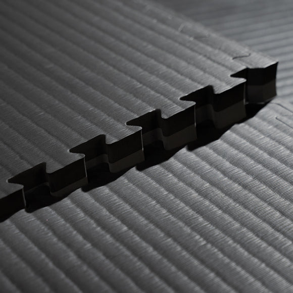 Puzzle Tatami Måtte - Nippon Sport - 4-pack - 50x50 x 4cm - Sort