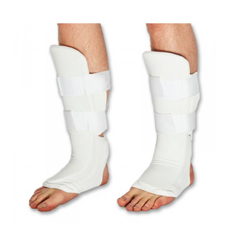 Benbeskytter - Nippon Sport - 'Fullcontact' - Hvid