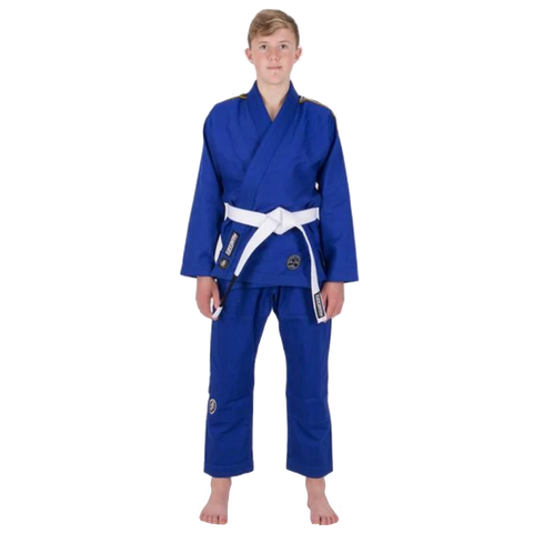 Bjj Dragt - Gi - Børn - Tatami Fightwear - 'Absolute' - Blå