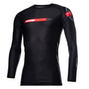 Rash Guard - Men - Tatami Fightwear - Global Long Sleeve - Blac