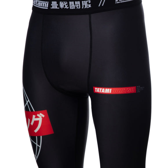 Spats - Tatami Fightwear - Global Grappling Spats- Black