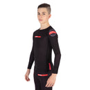 Rash Guard - Kids - Tatami Fightwear - Global Long Sleeve - Black