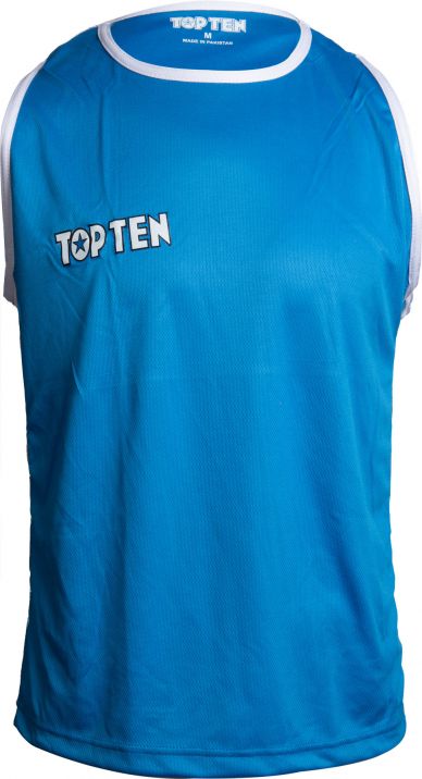 Bokseshirt - Top Ten "IBA" Tank Top - blå