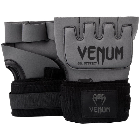 Inderhandske - Venum - Kontact Gel Glove Wraps - Grå/Sort